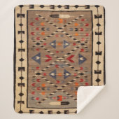 NAVAJO HORSE SADDLE BLANKET PRINT FROM 1900 SHERPADECKE (Vorderseite)