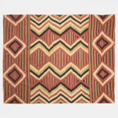 NAVAJO INDIAN HORSE SADDLE HISTORIC ANTIQUE FLEECEDECKE (Vorderseite (Horizontal))