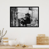 Navajo Indian Weaver 1912 Poster (Küche)