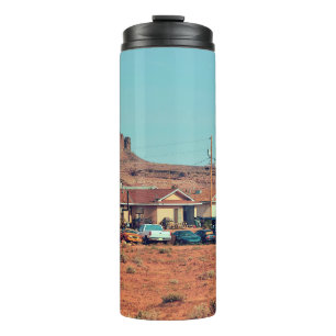 Navajo Indianerleben auf Reservierung in Ar Thermosbecher