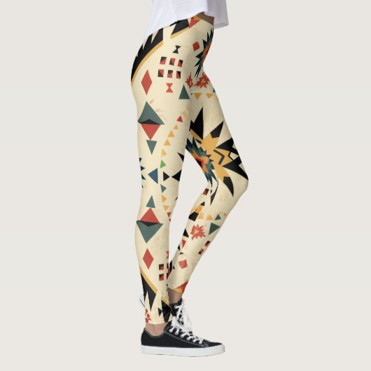 Navajo Inspiriert Aztec Leggings (Rechts)