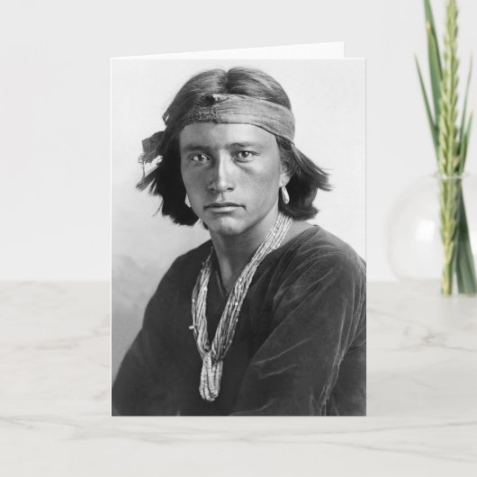 Navajo-Junge Karte (Vorderseite)