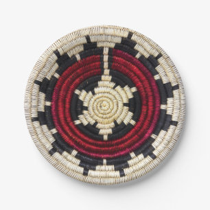 Navajo-Korb-Papierteller Pappteller