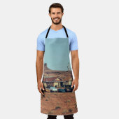 Navajo Leben, Arizona Reservierung Darstellung. Schürze (Getragen)