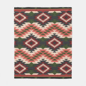 Navajo Muster 11 Fleecedecke (Vorderseite)