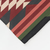 Navajo Muster 11 Fleecedecke (Ecke)