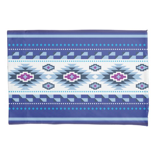Navajo Muster Design-11 Blanket Kissenbezug (Vorderseite)