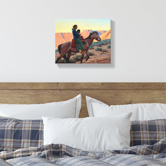 Navajo Mutter, 1945 von Maynard Dixon Leinwanddruck (Insitu (Schlafzimmer))