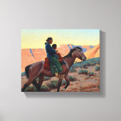 Navajo Mutter, 1945 von Maynard Dixon Leinwanddruck (Vorderseite)