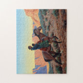 Navajo Mutter von Maynard Dixon Puzzle (Vertikal)