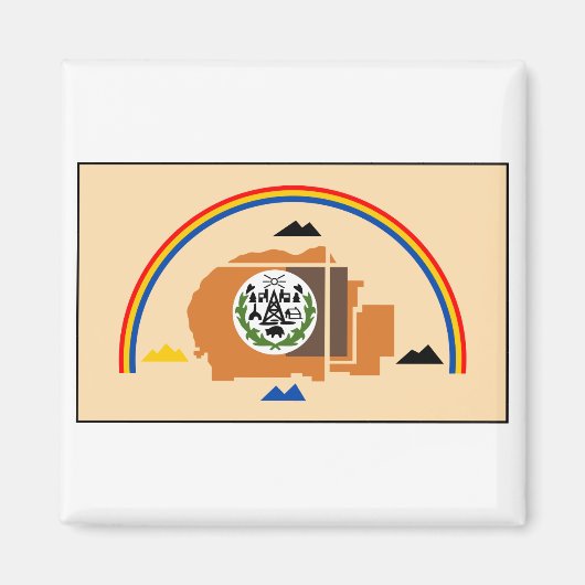 Navajo Nation Flag Magnet (Vorne)