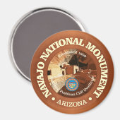 Navajo National Monument (NM) Magnet (Vorderseite/Rückseite)