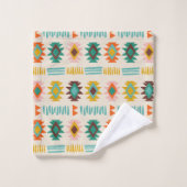 Navajo Native American Pattern Badhandtuch Set (Waschlappen)
