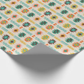 Navajo Native American Pattern Geschenkpapier (Ecke)