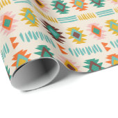 Navajo Native American Pattern Geschenkpapier (Rolleneckpunkt)