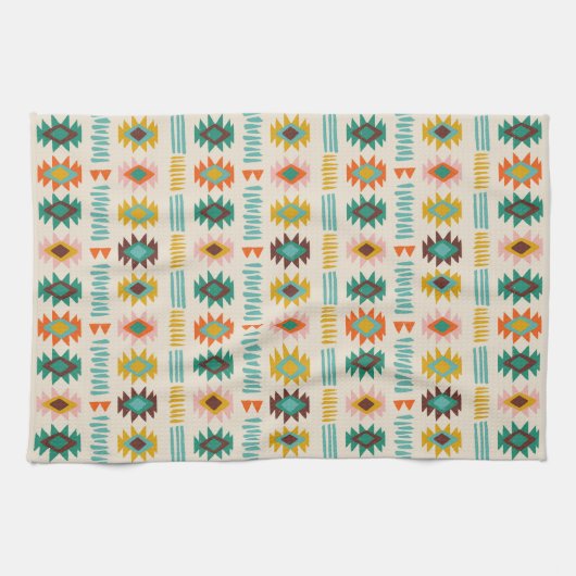 Navajo Native American Pattern Geschirrtuch (Horizontal)