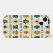 Navajo Native American Pattern iPhone 15 Hülle (Rückseite (Horizontal))