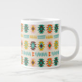 Navajo Native American Pattern Jumbo-Tasse (Rechts)