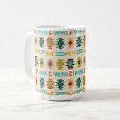 Navajo Native American Pattern Kaffeetasse (Vorderseite Links)