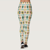 Navajo Native American Pattern Leggings (Rückseite)