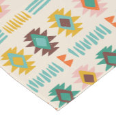 Navajo Native American Pattern Mittelgroßer Tischläufer (Ecke)