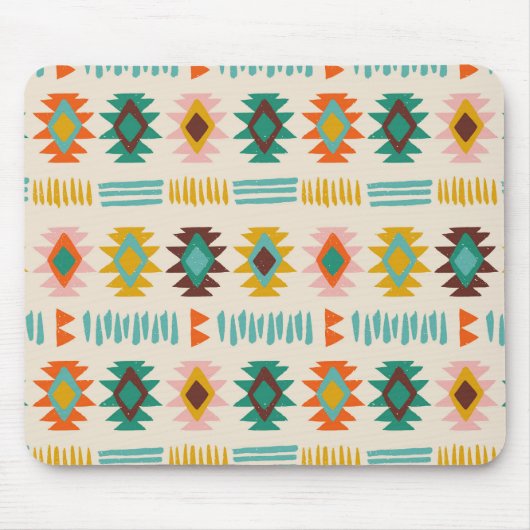 Navajo Native American Pattern Mousepad (Vorne)