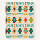 Navajo Native American Pattern Notizblock (Vorderseite)