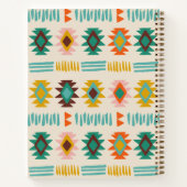 Navajo Native American Pattern Notizblock (Rückseite)