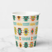 Navajo Native American Pattern Pappbecher (Links)