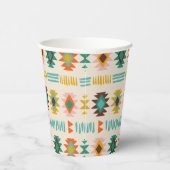 Navajo Native American Pattern Pappbecher (Rechts)