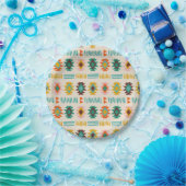 Navajo Native American Pattern Pappteller (Party)