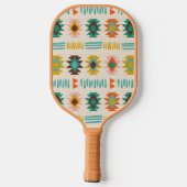 Navajo Native American Pattern Pickleball Schläger (Rückseite)