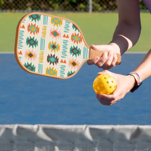 Navajo Native American Pattern Pickleball Schläger (InSitu)