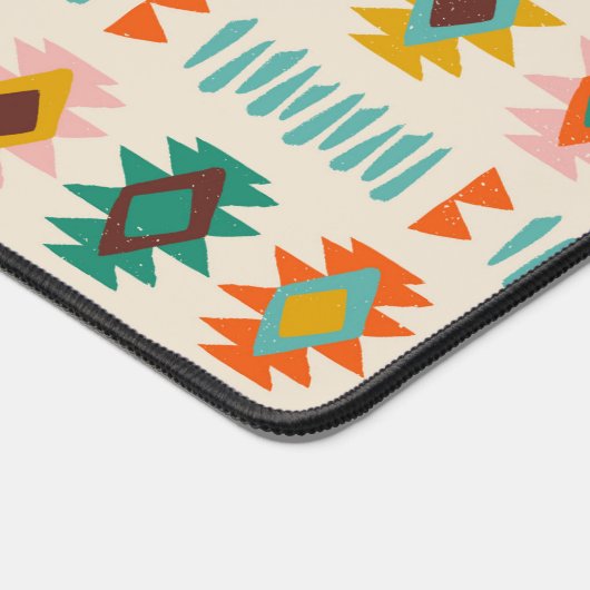Navajo Native American Pattern Schreibtischunterlage (Ecke)