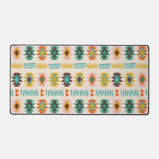 Navajo Native American Pattern Schreibtischunterlage (Vorderseite)