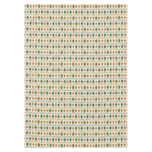 Navajo Native American Pattern Tischdecke (Vorderseite)