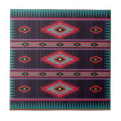 Navajo Pattern Keramik Tile Fliese (Vorderseite)