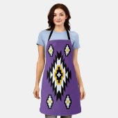 Navajo Pattern Schürze (Getragen)