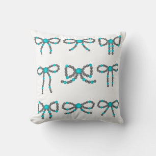 Navajo Pearl Bow Pillow Kissen
