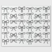 Navajo Pearl Bow Wrapping Paper Geschenkpapier (Flach)
