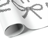 Navajo Pearl Bow Wrapping Paper Geschenkpapier (Rolleneckpunkt)