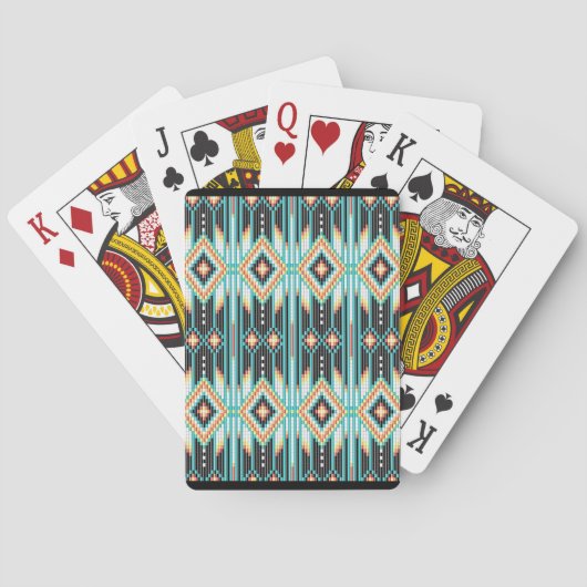 Navajo-Perle Spielkarten (Rückseite)