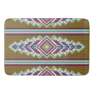 Navajo-Perlenmuster Badematte