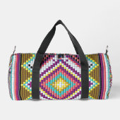 Navajo-Perlenmuster Duffle Bag (Rückseite)
