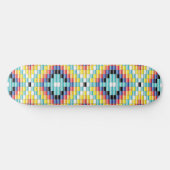Navajo-Perlenmuster Skateboard (Horizontal)