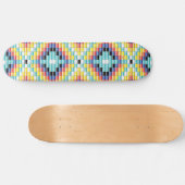 Navajo-Perlenmuster Skateboard (Horizontal)