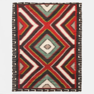 Navajo-Pferdesatteldecke 1890er Jahre Druck Fleecedecke