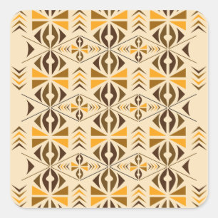 Navajo Quadratischer Aufkleber