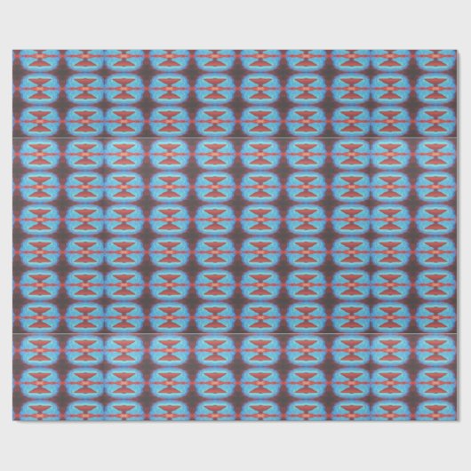 Navajo Rote Felsen Thunder_Cove Geschenkpapier (Flach)