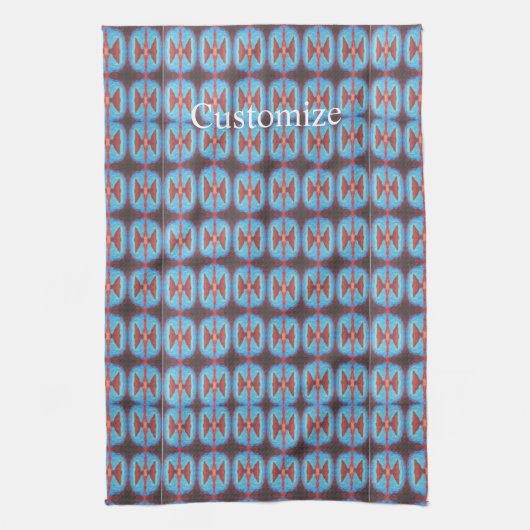 Navajo Rote Felsen Thunder_Cove Geschirrtuch (Vertikal)